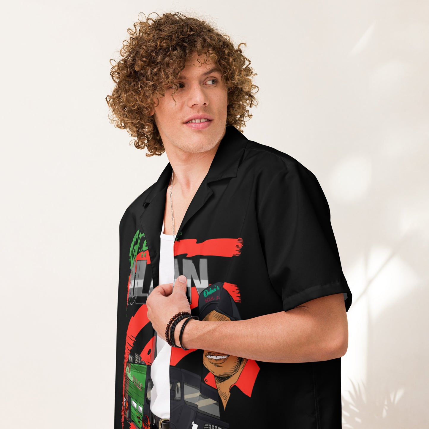 Unisex button shirt
