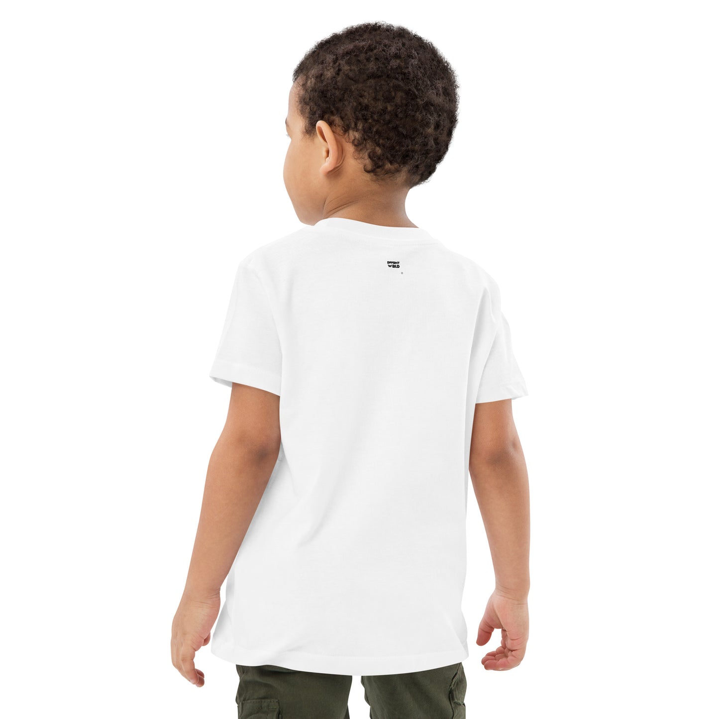 DFFRNTWRLD® Baby Olmec x Ability Island BB - Organic cotton kids t-shirt