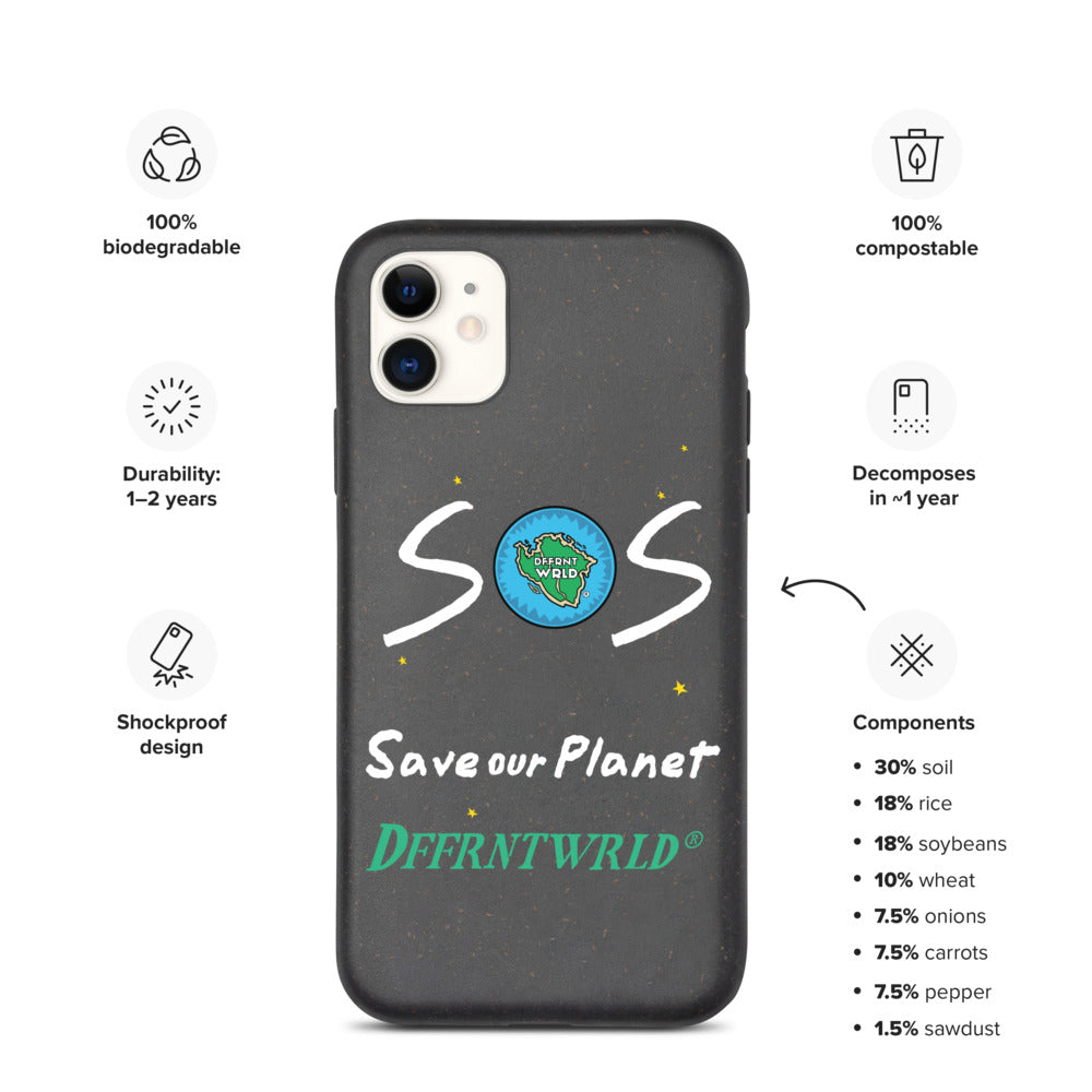 DFFRNTWRLD® Biodegradable Comms Case