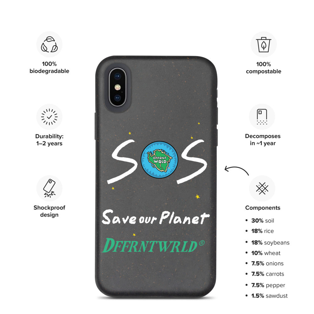 DFFRNTWRLD® Biodegradable Comms Case