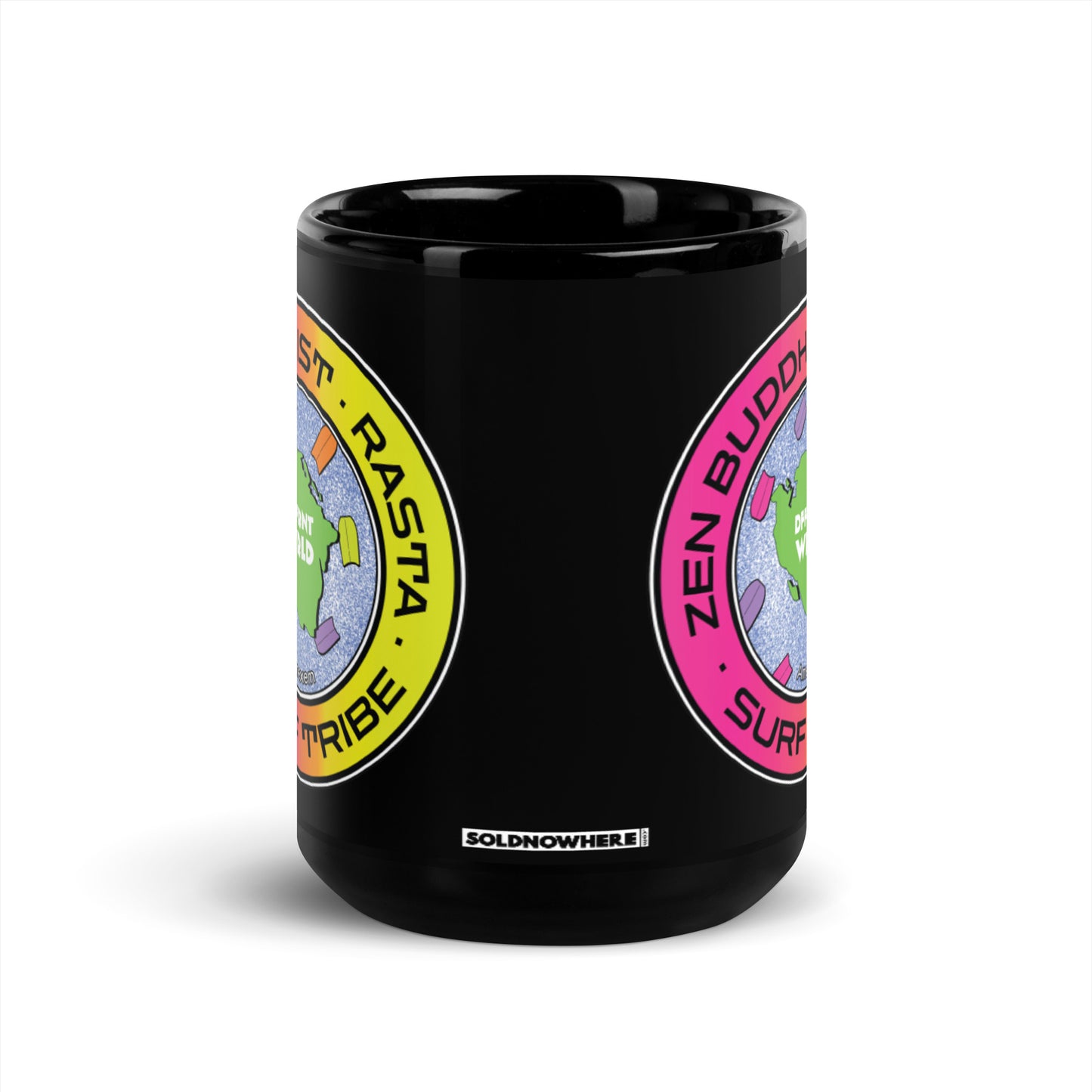 DFFRNTWRLD® Zen Buddhist Rasta Tea Mug