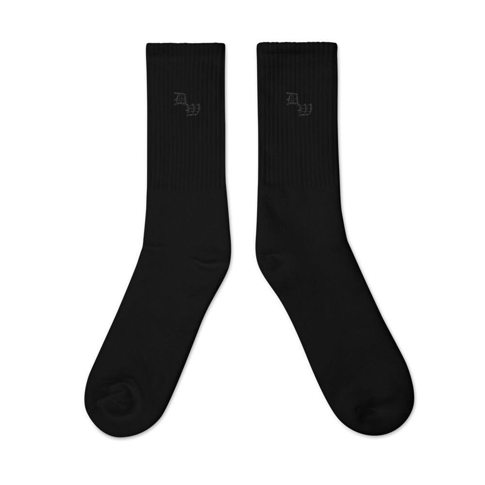 DFFRNTWRLD® Ankh Hearts Bred OG Socks