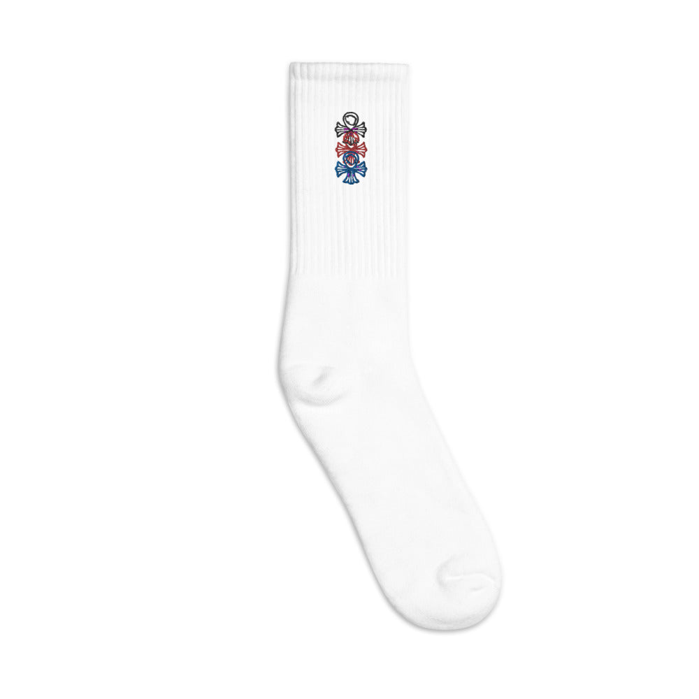 DFFRNTWRLD® Ankh Hearts - NWA Socks