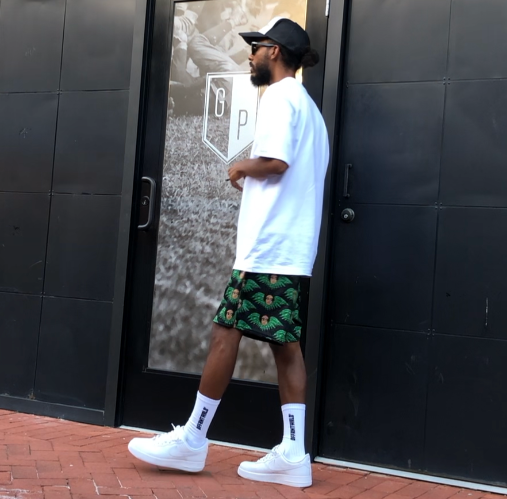 DFFRNTWRLD® Big Ethiopia Dope Runner Shorts