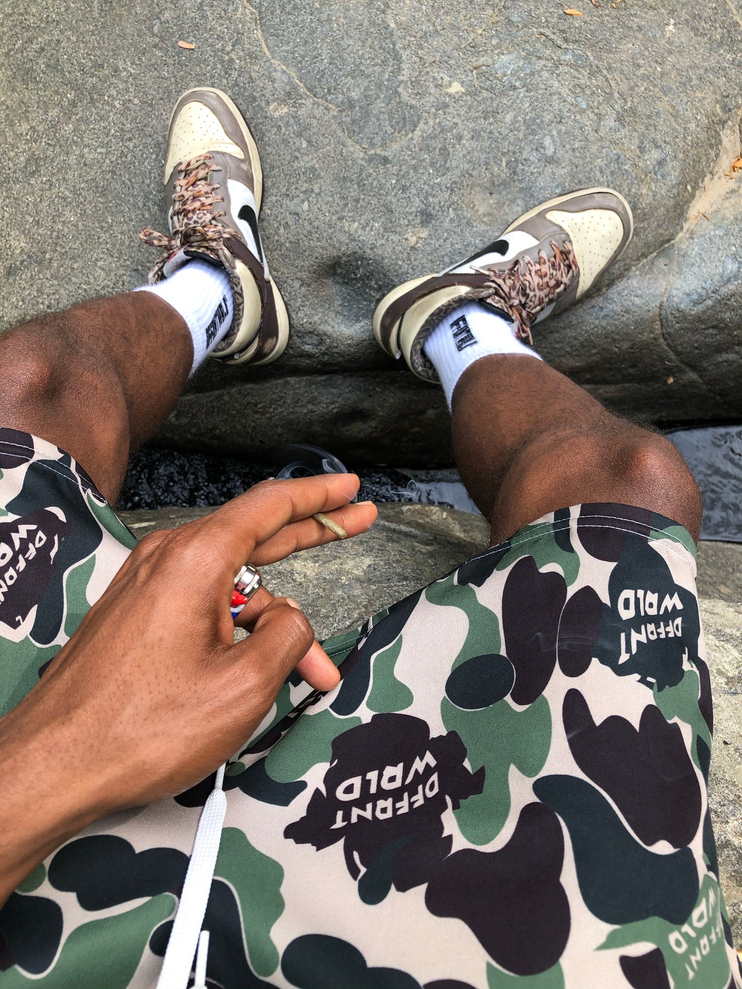DFFRNTWRLD® Camo Short