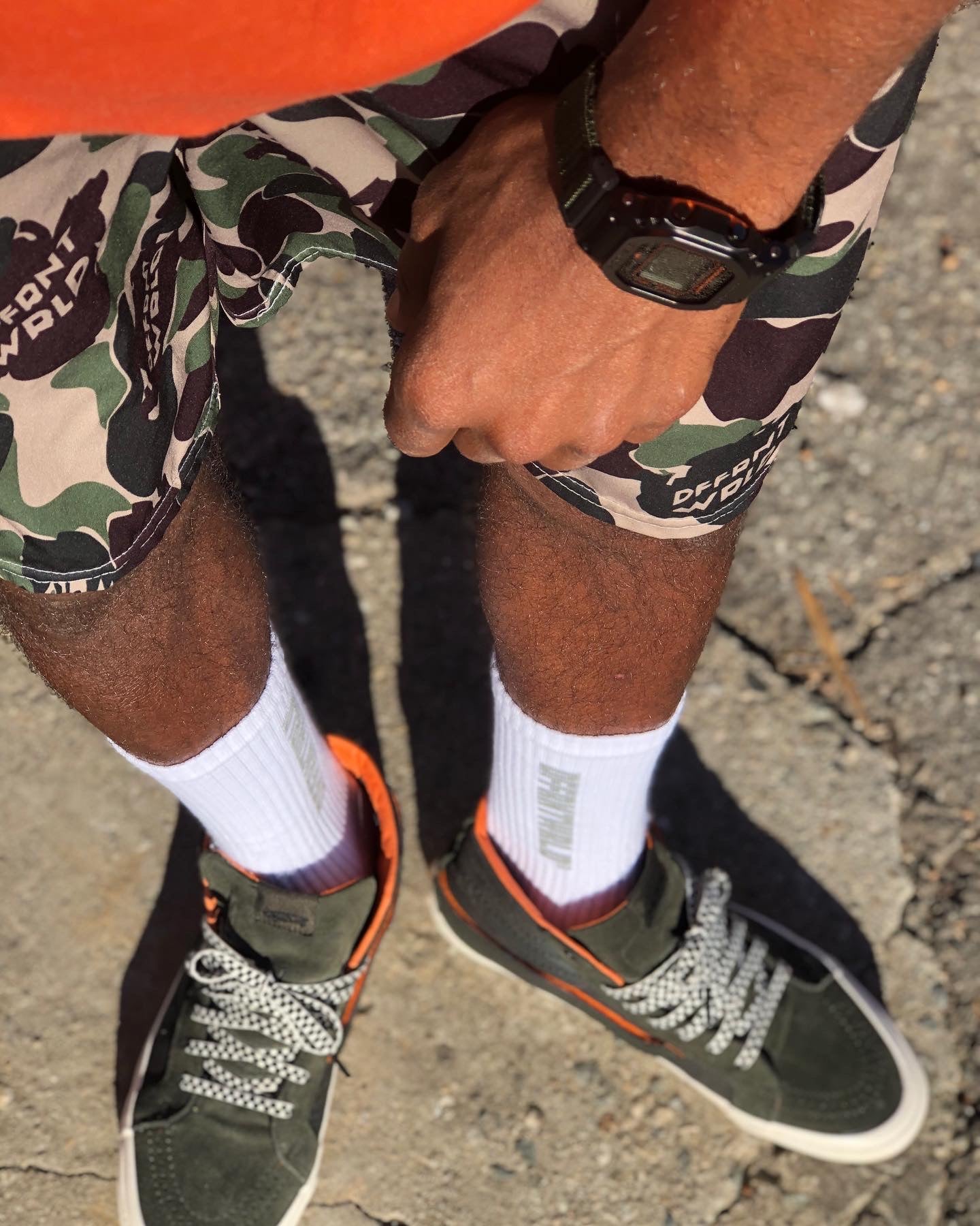 DFFRNTWRLD® Camo Short