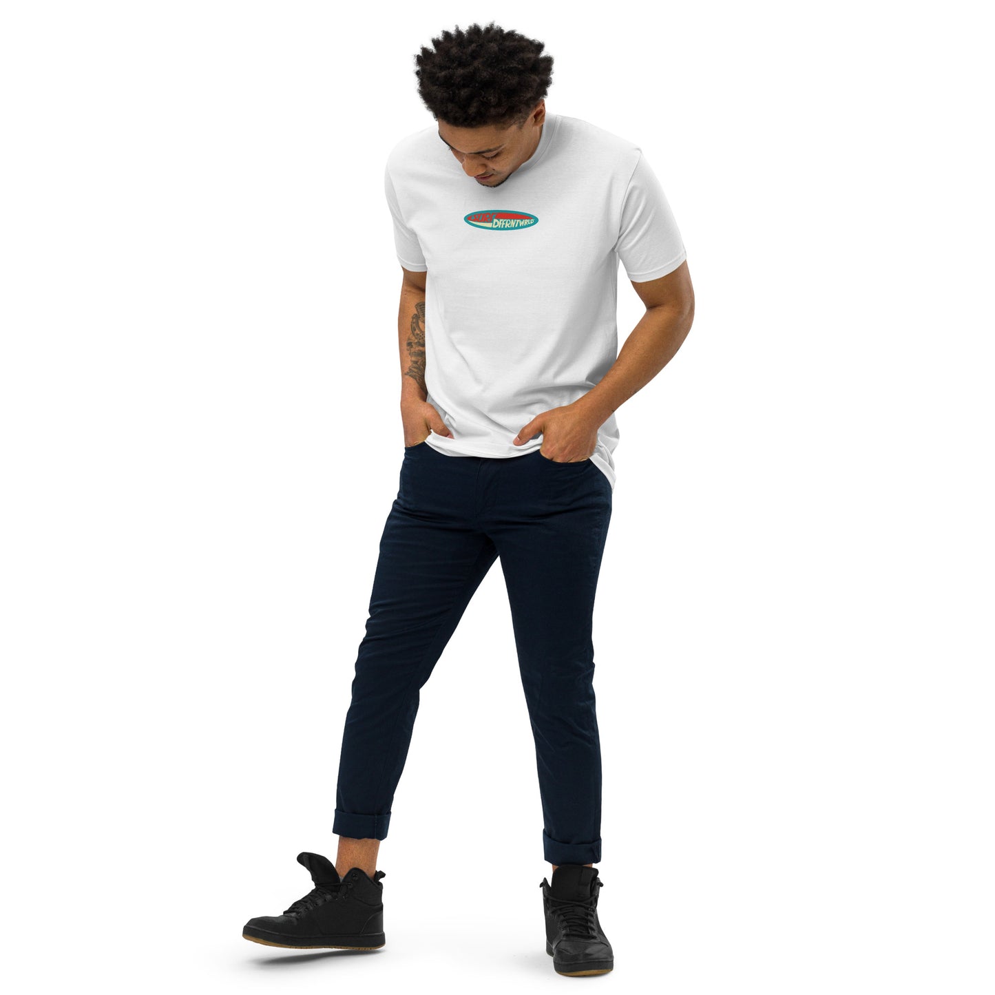 DFFRNTWRLD® Strong Current Men’s premium tee