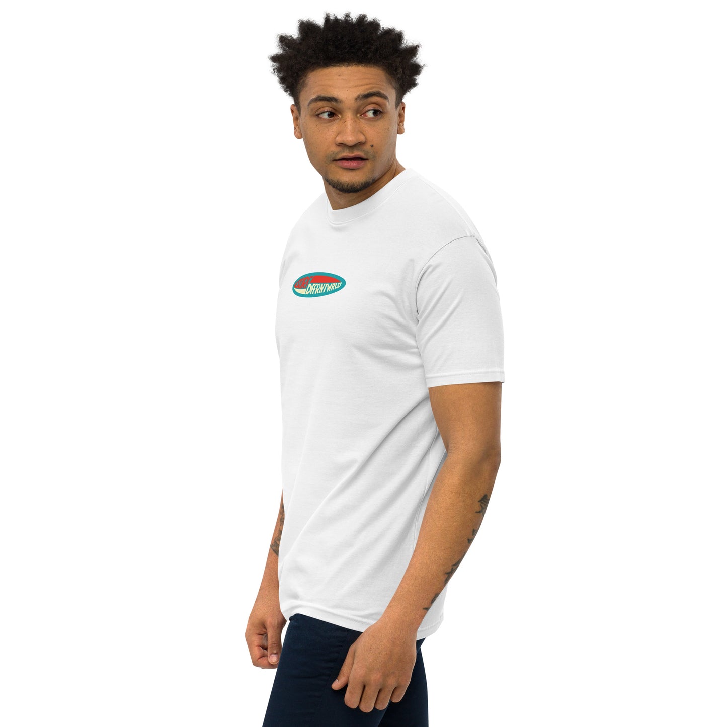 DFFRNTWRLD® Strong Current Men’s premium tee