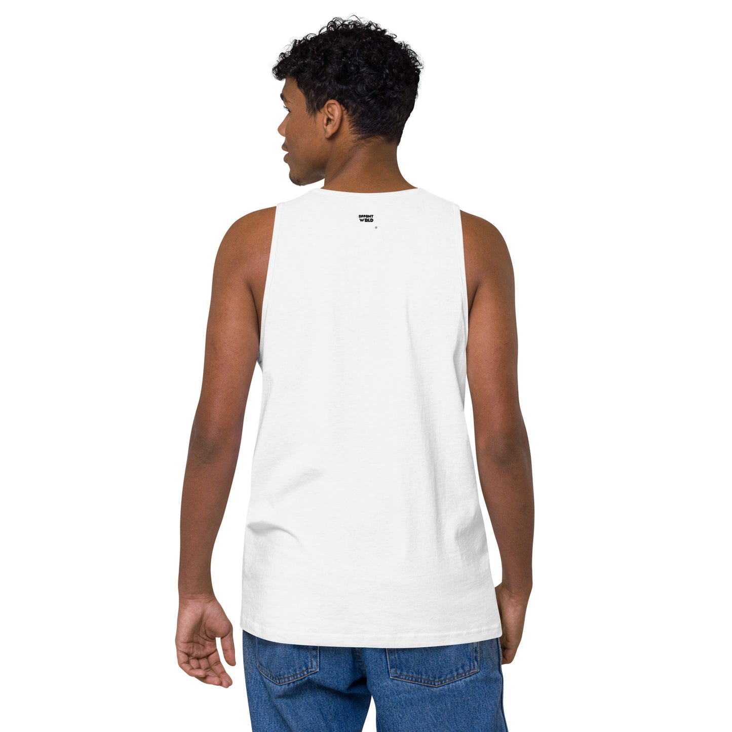 DFFRNTWRLD® Surf Tribe Men’s premium tank top