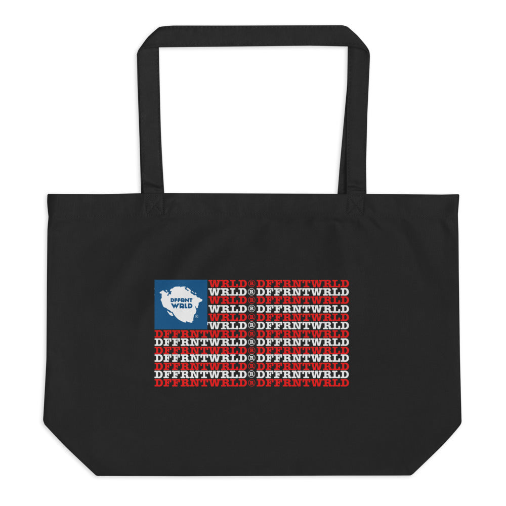 DFFRNTWRLD® Nation Flag - Organic tote bag