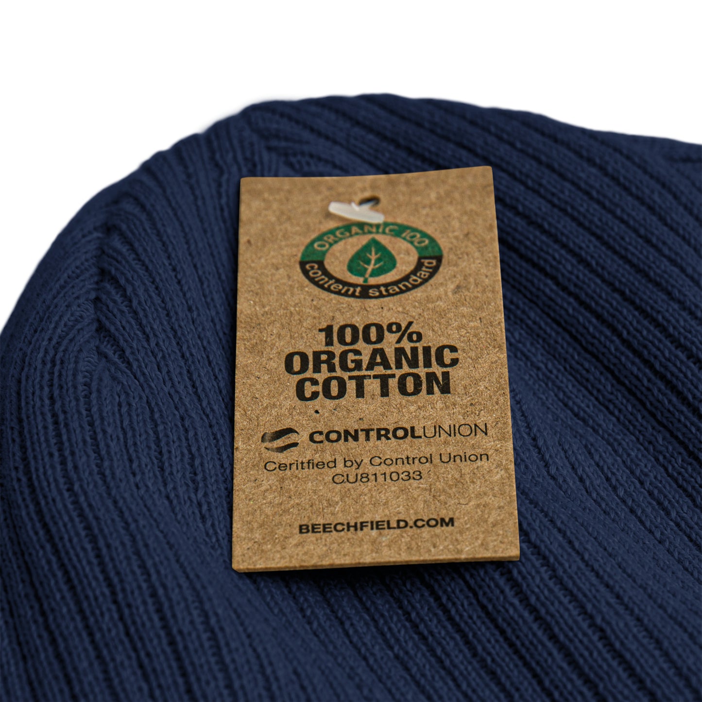 DFFRNTWRLD® 98' Organic Ribbed Beanie (b/b)