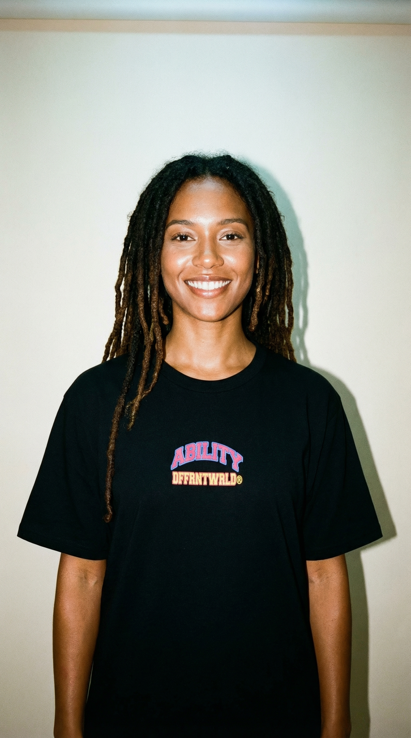ABILITY – Embroidered Organic Cotton T-Shirt by DFFRNTWRLD® | Limited 2026 Drop