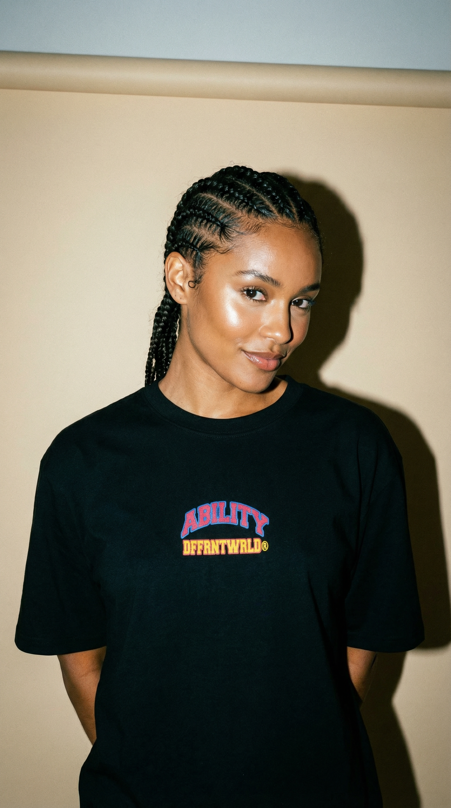 ABILITY – Embroidered Organic Cotton T-Shirt by DFFRNTWRLD® | Limited 2026 Drop