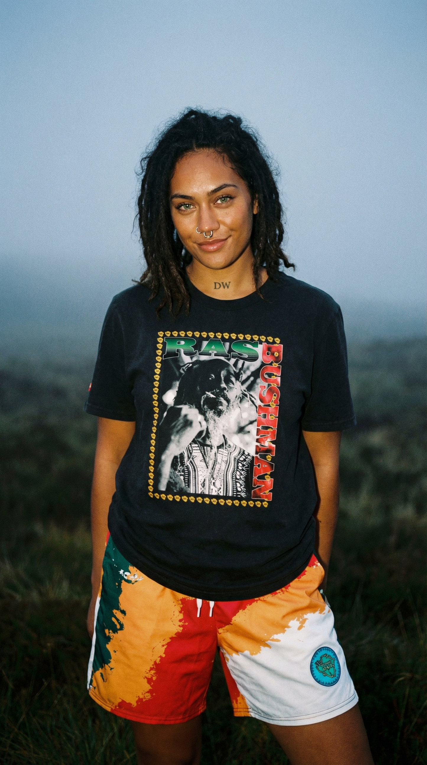Ras Bushman Legend Tee – Rastafari Heritage Streetwear | DFFRNTWRLD®
