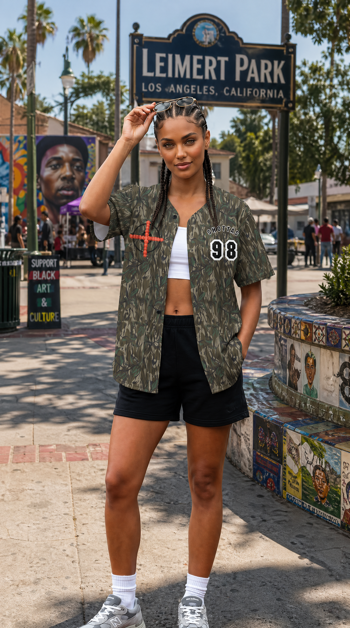 Original Top Shottas - Recycled baseball jersey
