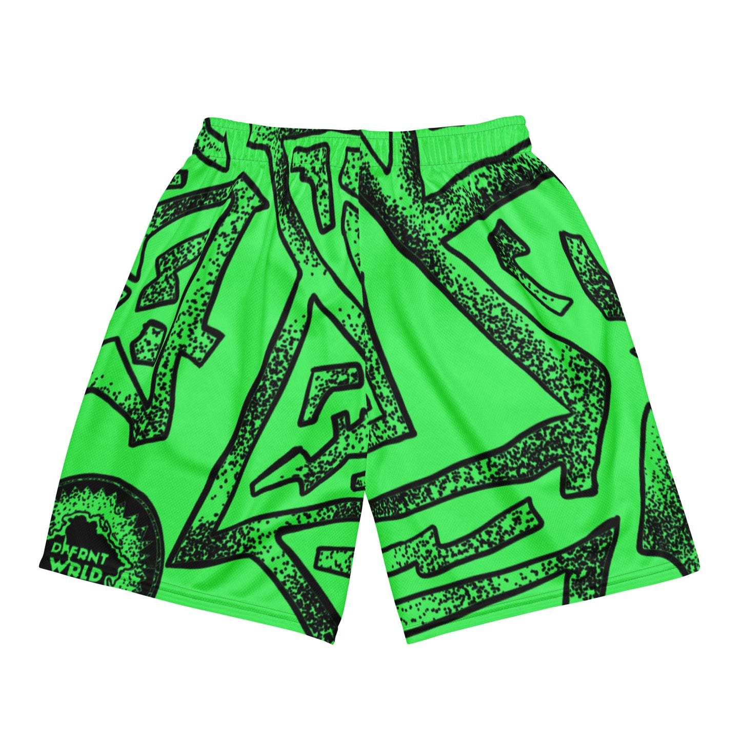 DFFRNTWRLD® Surf Maze Shred Shorts