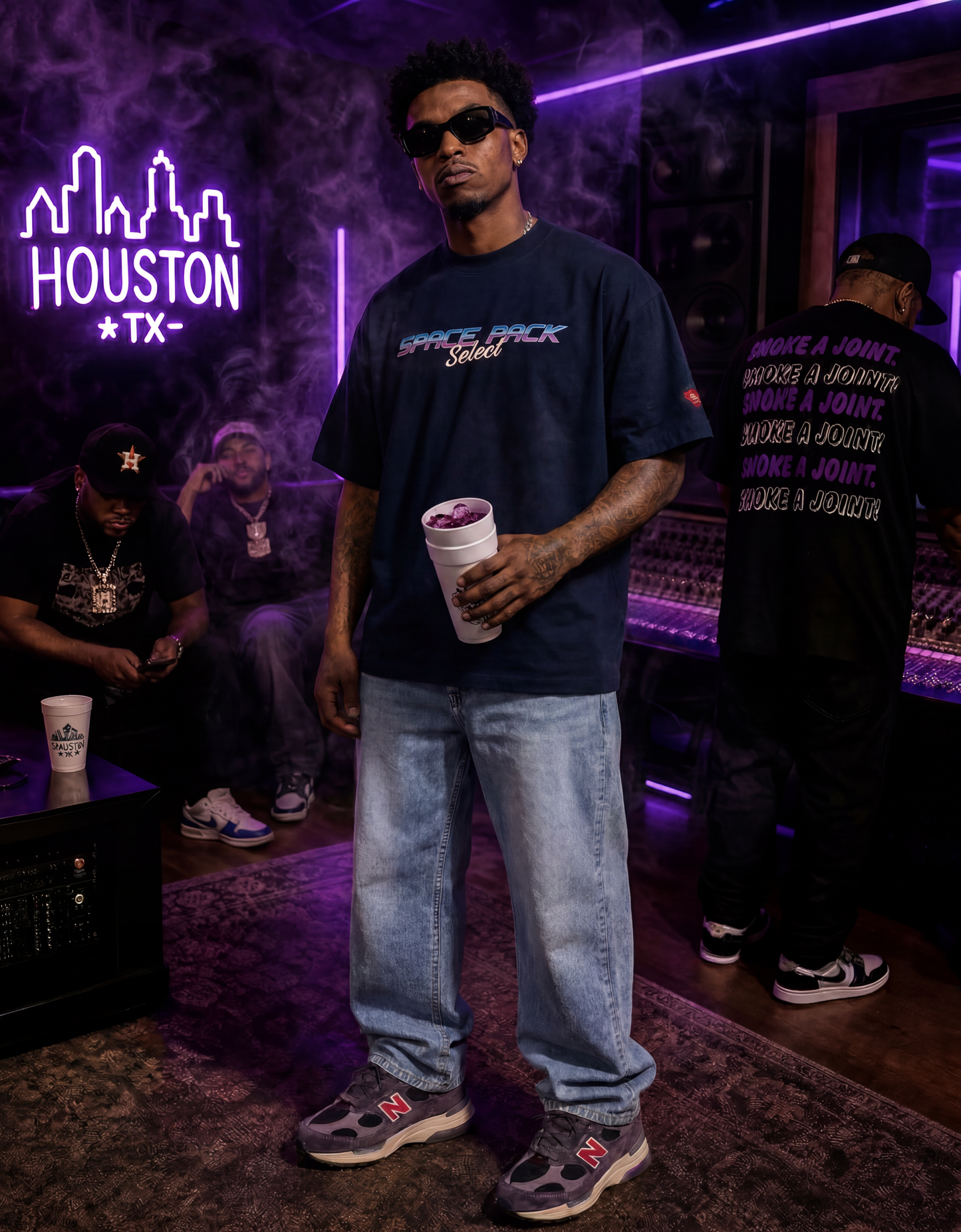 Space Pack Club Budtender Uniform Tee. Organic Cotton Graphic Tee | DFFRNTWRLD®