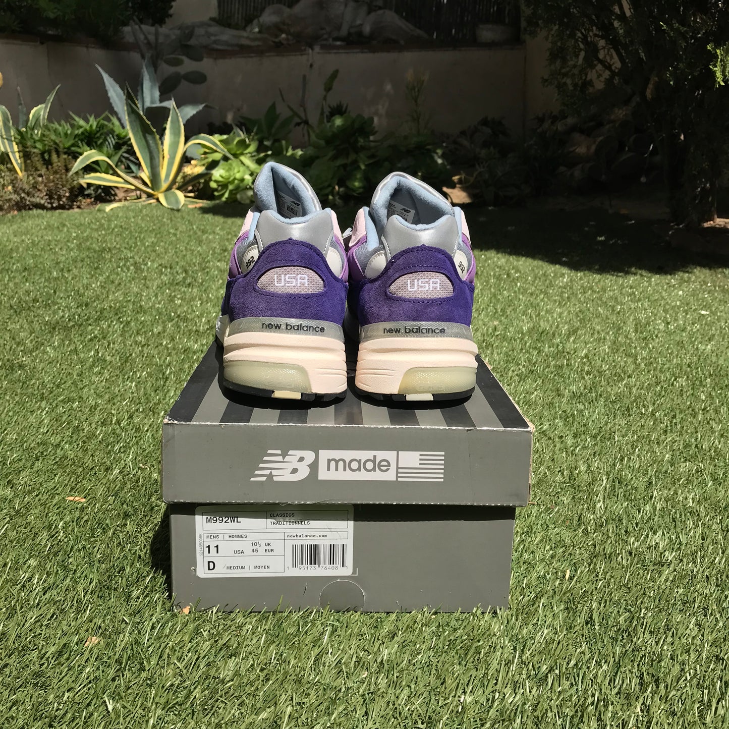 New Balance 992 Made in USA ‘Violet Purple’