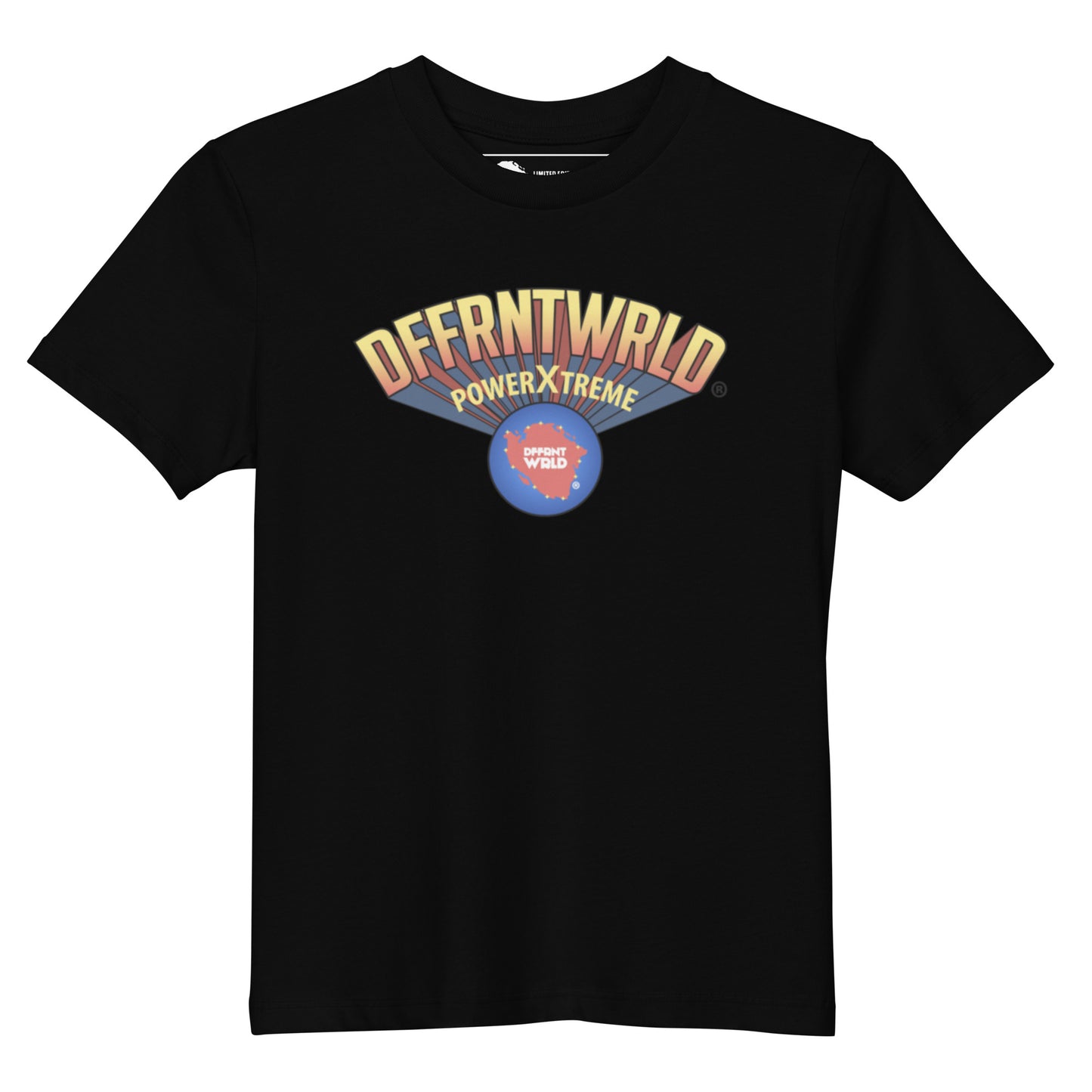 DFFRNTWRLD® Power Xtreme! - Organic cotton kids t-shirt