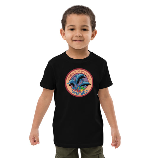 DFFRNTWRLD® Friends w/ Dolphins - Organic cotton kids t-shirt