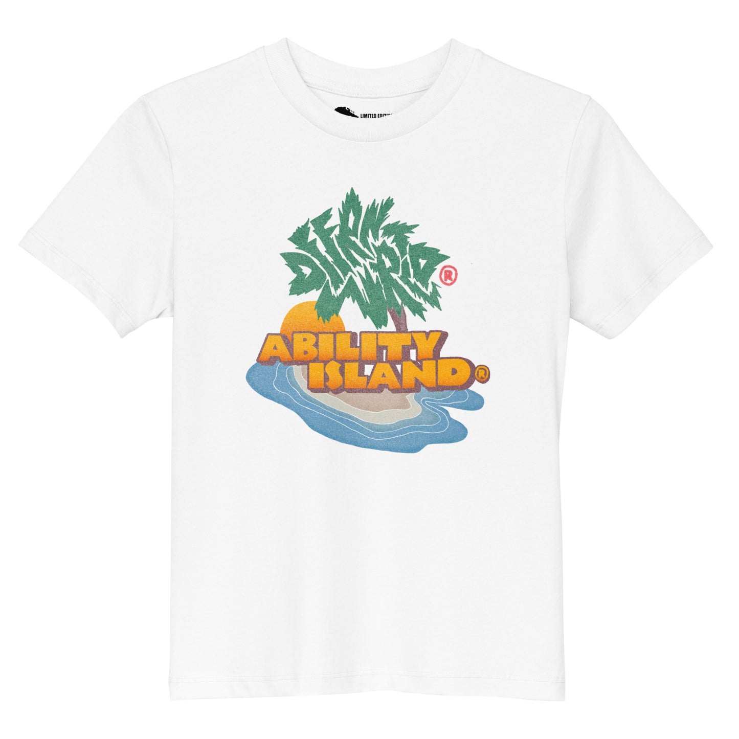 DFFRNTWRLD® Ability Island - Organic cotton kids t-shirt