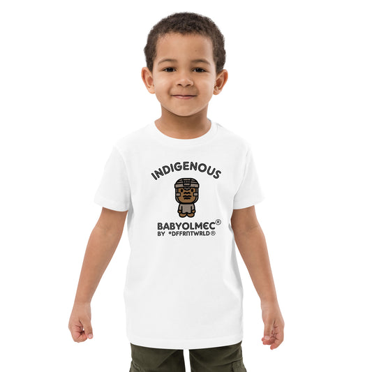 DFFRNTWRLD® Baby Olmec Indigenous - Organic cotton kids t-shirt