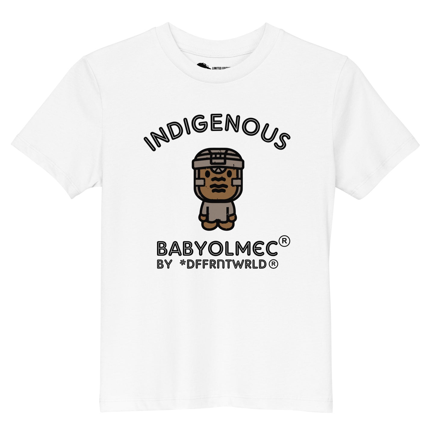 DFFRNTWRLD® Baby Olmec Indigenous - Organic cotton kids t-shirt