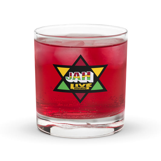 DFFRNTWRLD® Jah Live Roots Tonic Rocks glass