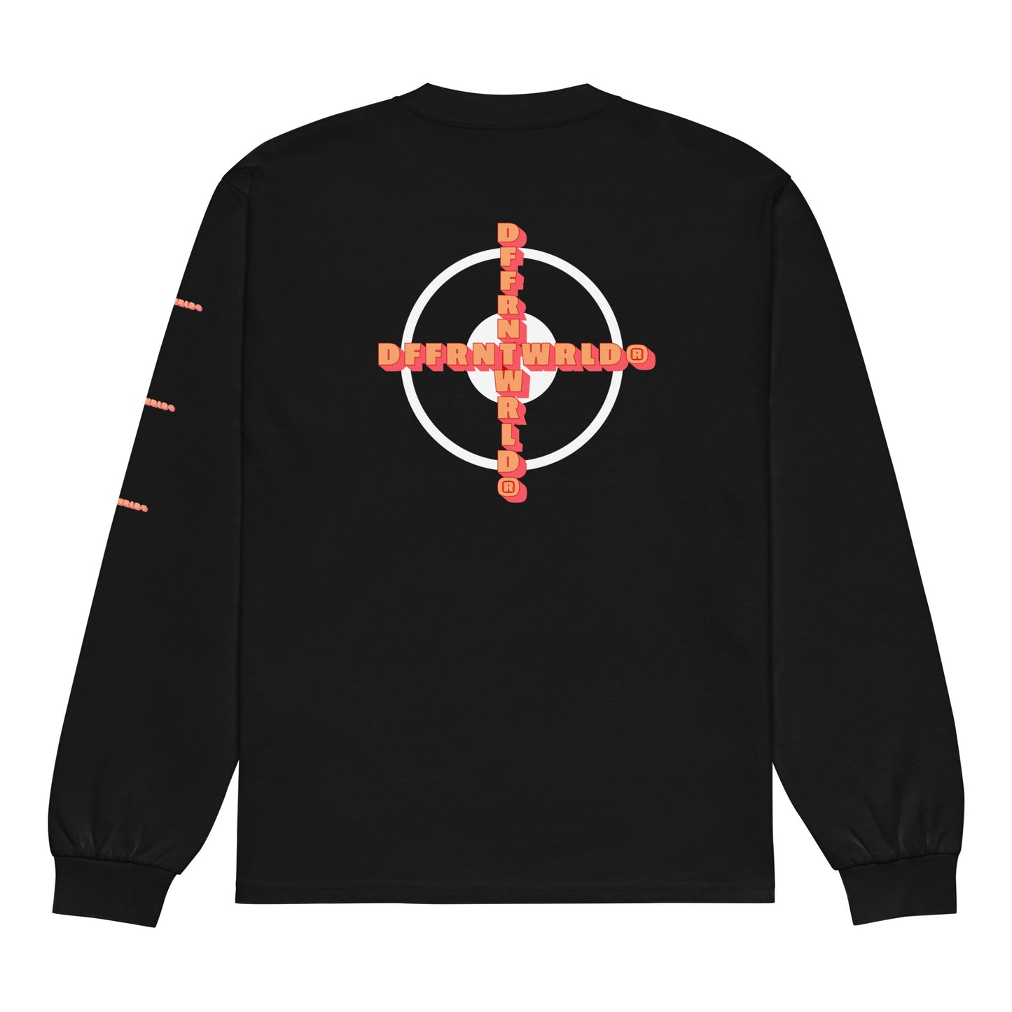 DFFRNTWRLD® Sharpshooter Premium heavyweight long sleeve shirt