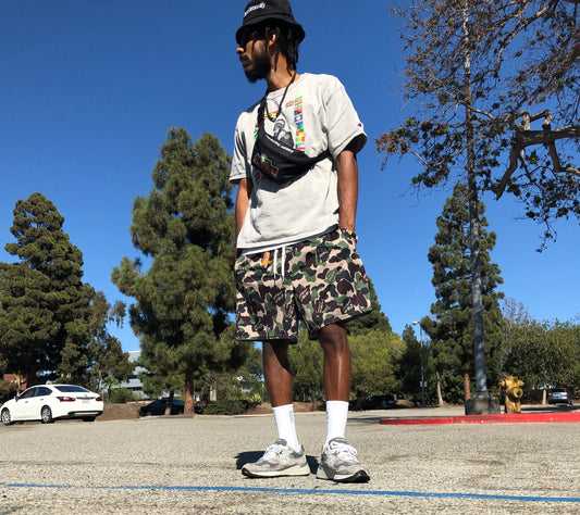 DFFRNTWRLD® カモショーツ