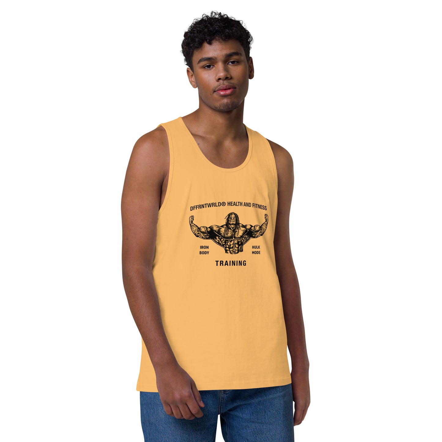 DFFRNTWRLD® Iron Body Gym Shirt