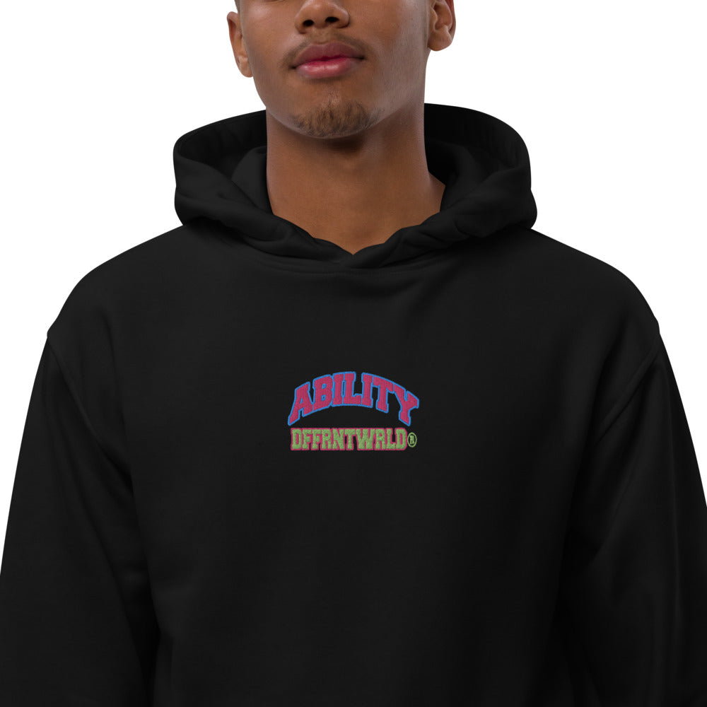 DFFRNTWRLD® ABILITY - eco hoodie 2 (unisex)