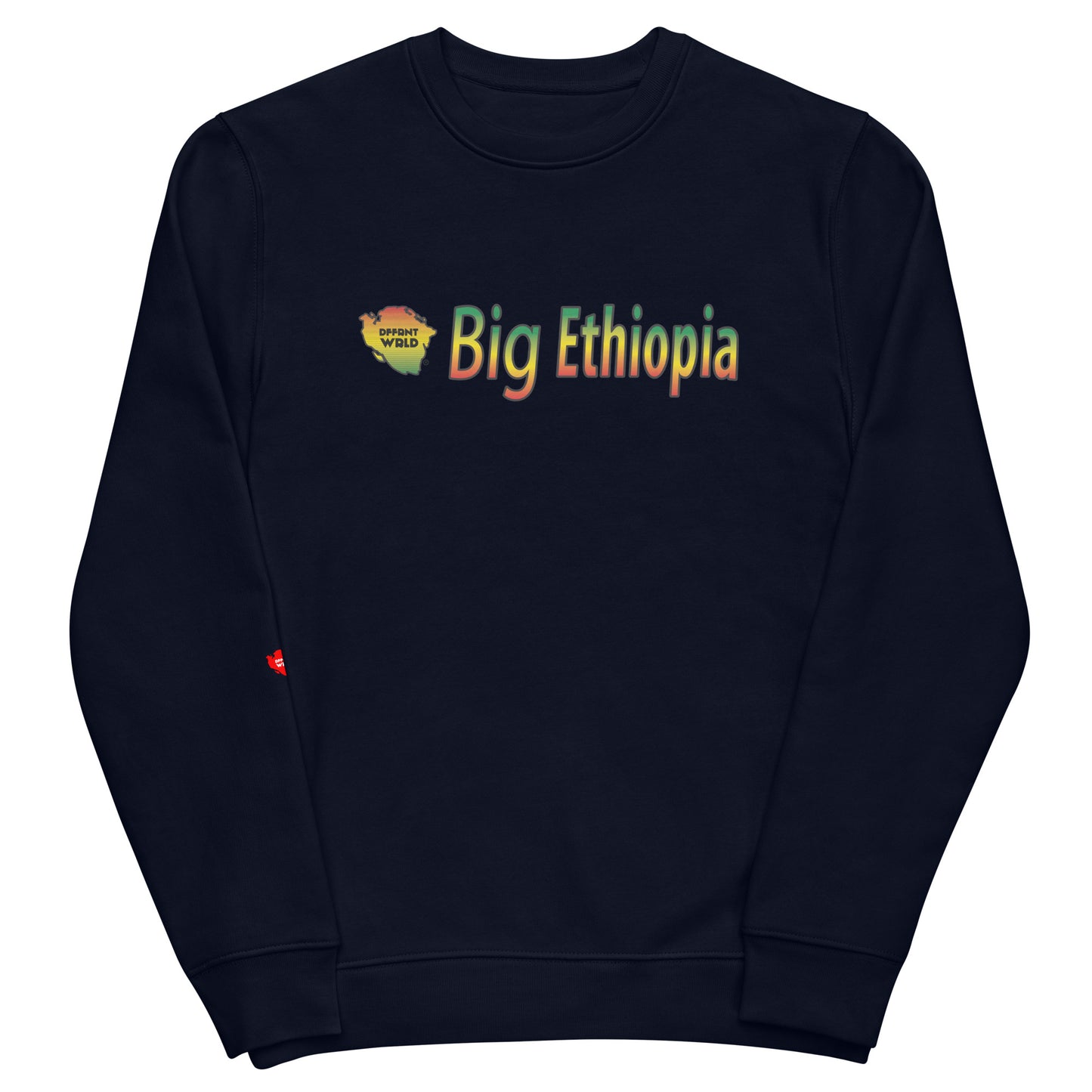 DFFRNTWRLD® Big Ethiopia eco Crewneck