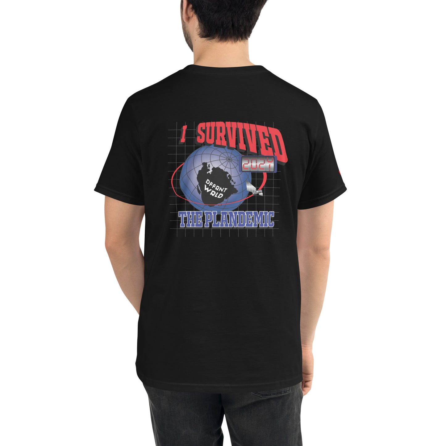 DFFRNTWRLD® I Survived - Organic T-Shirt