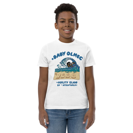 DFFRNTWRLD® Baby Olmec - Surf t-shirt